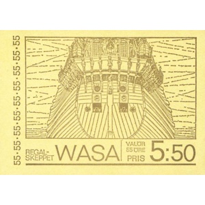 Nave ammiraglia “Vasa” 1969. Libretto.