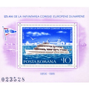 Commissione europea sul Danubio 1981.