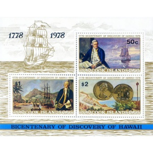 Bicentenario della scoperta delle Hawaii 1978.