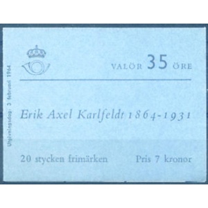 Letteratura 1964. Erik Axel Karlfeldt.