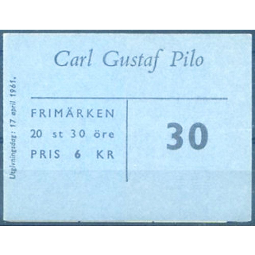 Arte. Carl Gustaf Pilo 1961. Libretto.