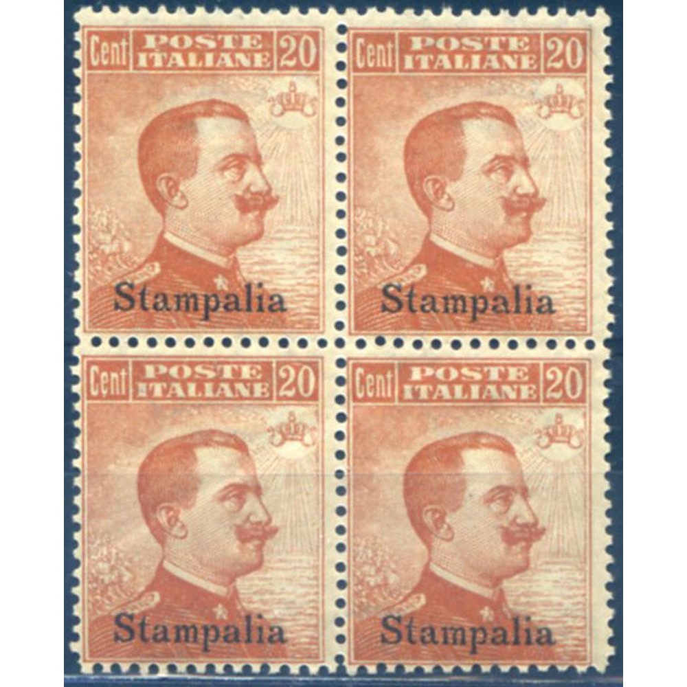 Stampalia. Soprastampato 1921.