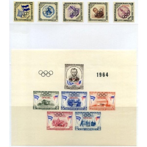 Honduras. Sport. Olimpiadi Tokyo 1964.