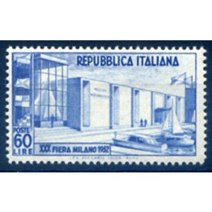 Repubblica. Fiera di Milano 1952. Varietà.