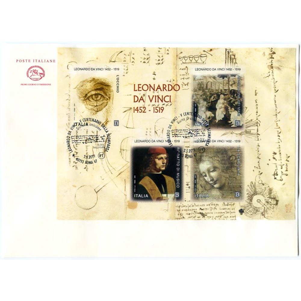 Leonardo da Vinci 2019. Folder.