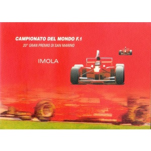 Gran Premio di Imola 2000. Folder.