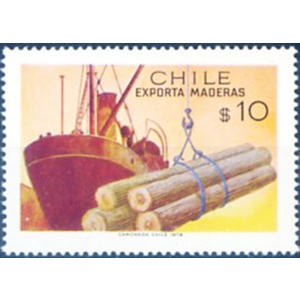 Esportazione di legname 1978.