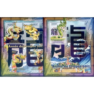 Zodiaco cinese. Anno del drago 2012.