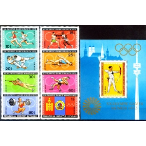 Sport. Olimpiadi Monaco 1972.
