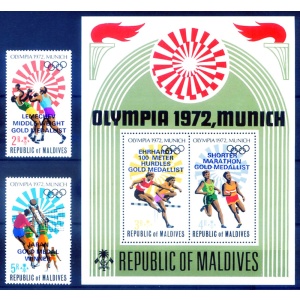 Sport. Olimpiadi Monaco. Medagliati 1973.