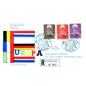 Europa 1957. FDC.