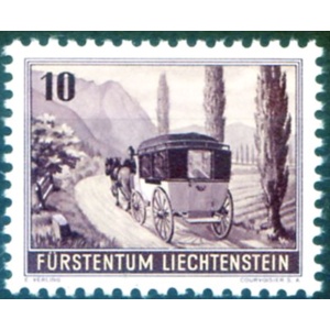 Esposizione filatelica di Vaduz 1946.