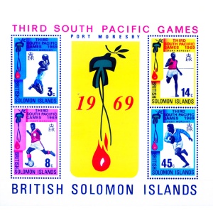Sport. Giochi del Pacifico 1969.
