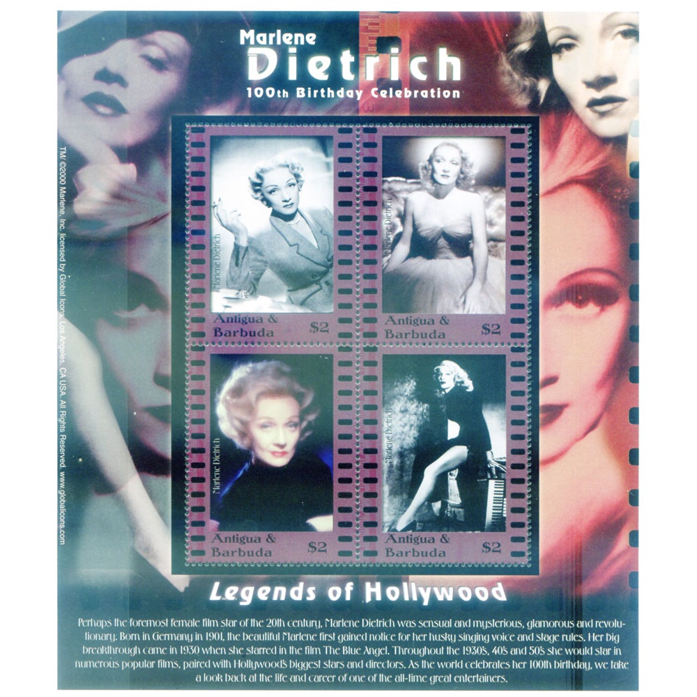 Cinema. Marlene Dietrich 2001.