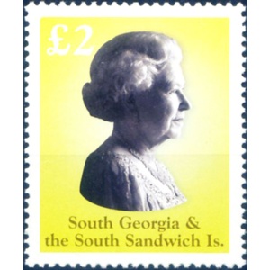 South Georgia. Elisabetta II. Alto valore 2003.