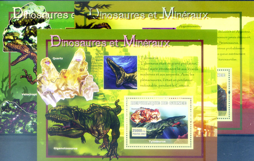 Dinosauri e minerali 2007.