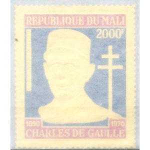 Charles de Gaulle "oro" 1971.