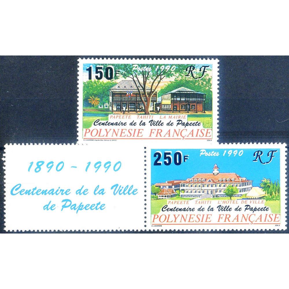 100° della città di Papeete 1990.