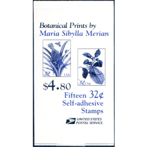 Stampe botaniche di Maria Sybilla Merian 1997. Libretto.