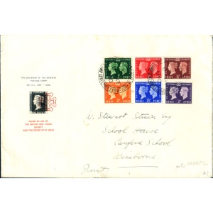 Centenario del francobollo 1940. FDC.
