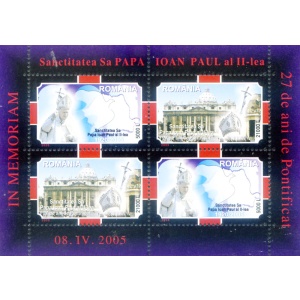 Ricordo di Papa Giovanni Paolo II 2005.