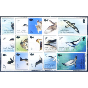 South Georgia. Definitiva. Uccelli 1987.