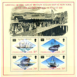 Nave "Great Britain" 1986.