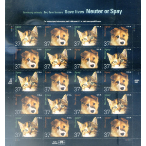 Fauna. Sterilizzazione di cani e gatti 2002.