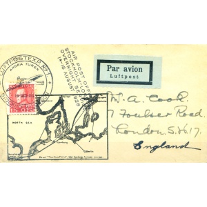 2° volo Stoccolma-Londra 1928.
