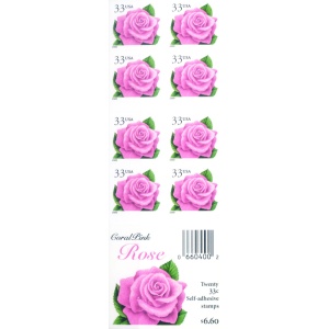 Flora. Rose 1999. Minifoglio tipo libretto.