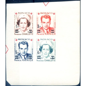 Croce Rossa 1951. Non dentellati.