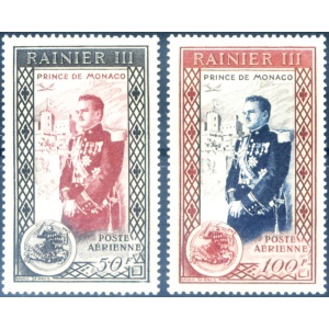 Ascesa al trono di Ranieri III 1950.