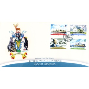 South Georgia. Lettere patenti 2008. FDC.