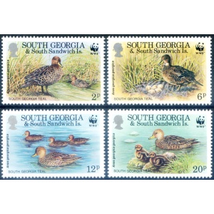 South Georgia. Fauna. WWF. Anatre 1992.