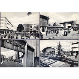 Fiera di Milano 1955. Set completo di 12 cartoline, nuove.