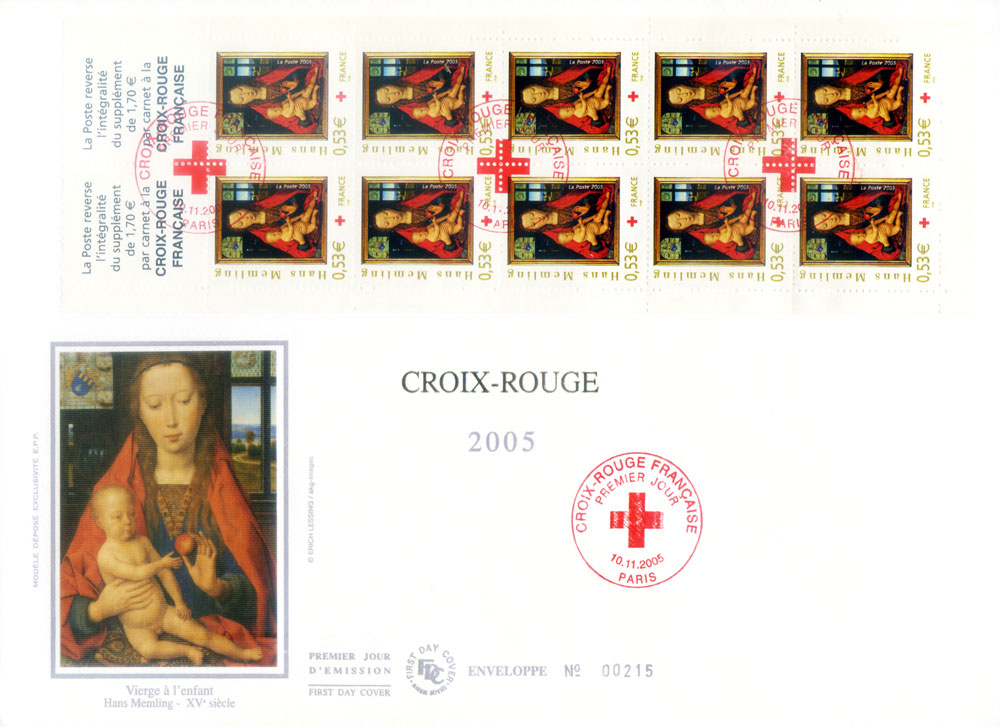 Croce Rossa 2005. Libretto. FDC.