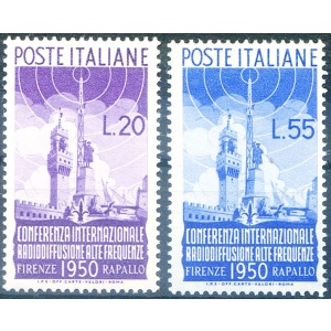 Radiodiffusione 1950.