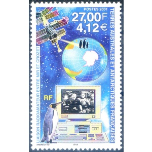 Telecomunicazioni con la stazione orbitante MIR 2001.
