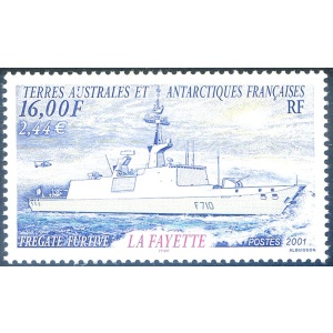 Nave militare "La Fayette" 2001.