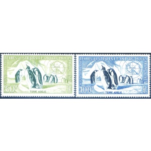 Fauna. Pinguini imperatore 1956.