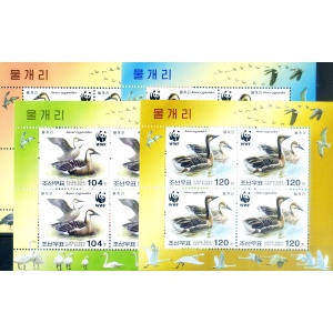 Fauna. WWF. Anatre 2004. 4 minifogli.