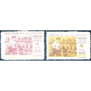 Nord. Fiera artigianato di Hanoi (III) 1958.