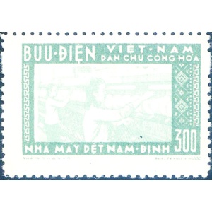 Nord. Filatura di Nam-Dinh 1957. Alto valore.