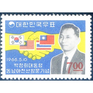 Visita del presidente della Malaysia 1966.