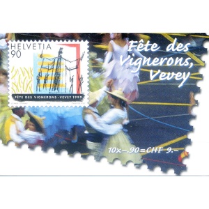Festa dei vignaioli, Vevey 1999. Libretto.