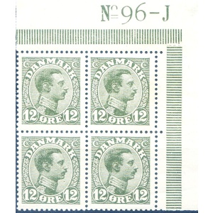 Definitiva. Cristiano X. 12 ö. 1918.