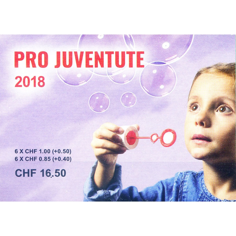 Pro Juventute 2018. Libretto.